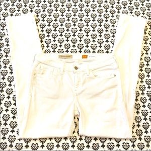 Anthropologie white pilcro skinny jeans